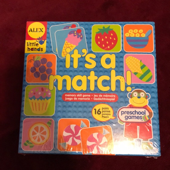 Alex little hands matching game